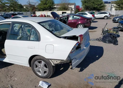 2005 Honda Civic Ex from USA, damaged, VIN 2HGES26725H550319